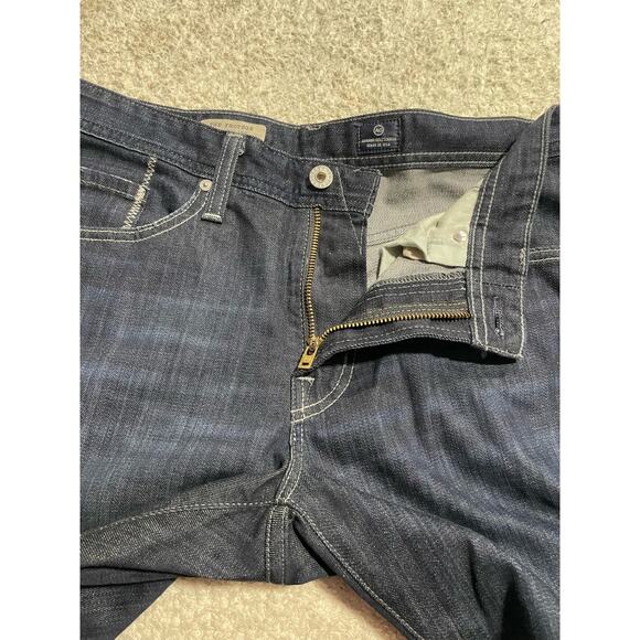 AG Adriano Goldschmied Mens Actual Size 32x28 Protege Straight Leg Jeans Blue - Picture 2 of 11